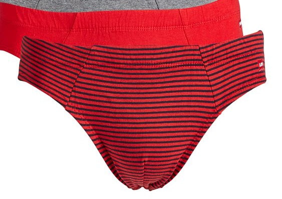 Levi's Men's 5-Pk. Briefs Red Size Large