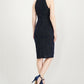MSK Women's Glitter Sheath Dress Black Size 12