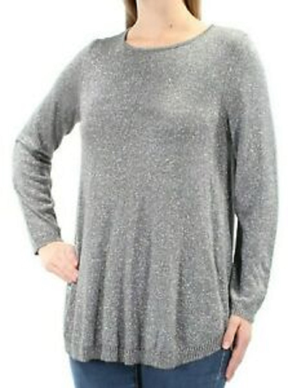 Alfani Women's Women's Sweater Gray Size Large