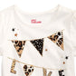 Epic Threads Toddler Girl's Love Flags T-Shirt White Size 2T