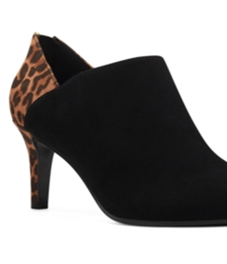Bandolino Women's Dawn Leather Comfort Shooties Black Size 9 M