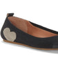 ED by Ellen DeGeneres Women's Ballet Shadow Lilliknit Flat Black Size 8 M