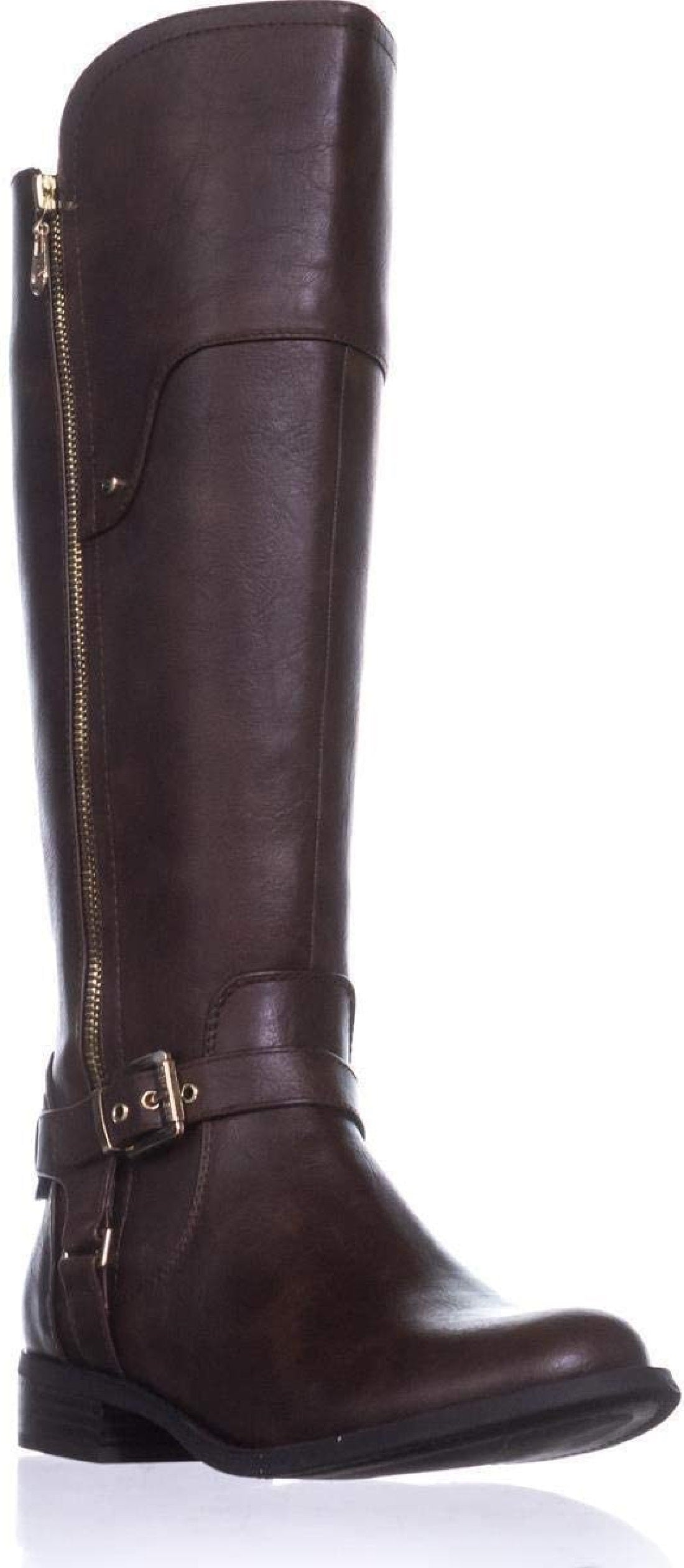 Guess Women's Closed Toe Knee High Riding Boots Brown Size 11 MW