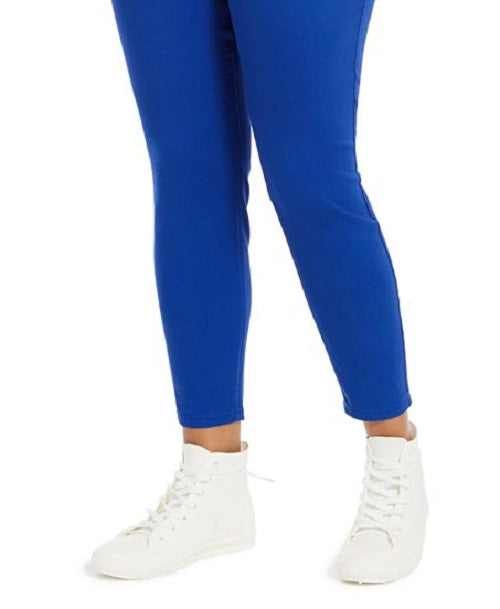Celebrity Pink Women's Plus High Rise Skinny Jeans Blue Size 14