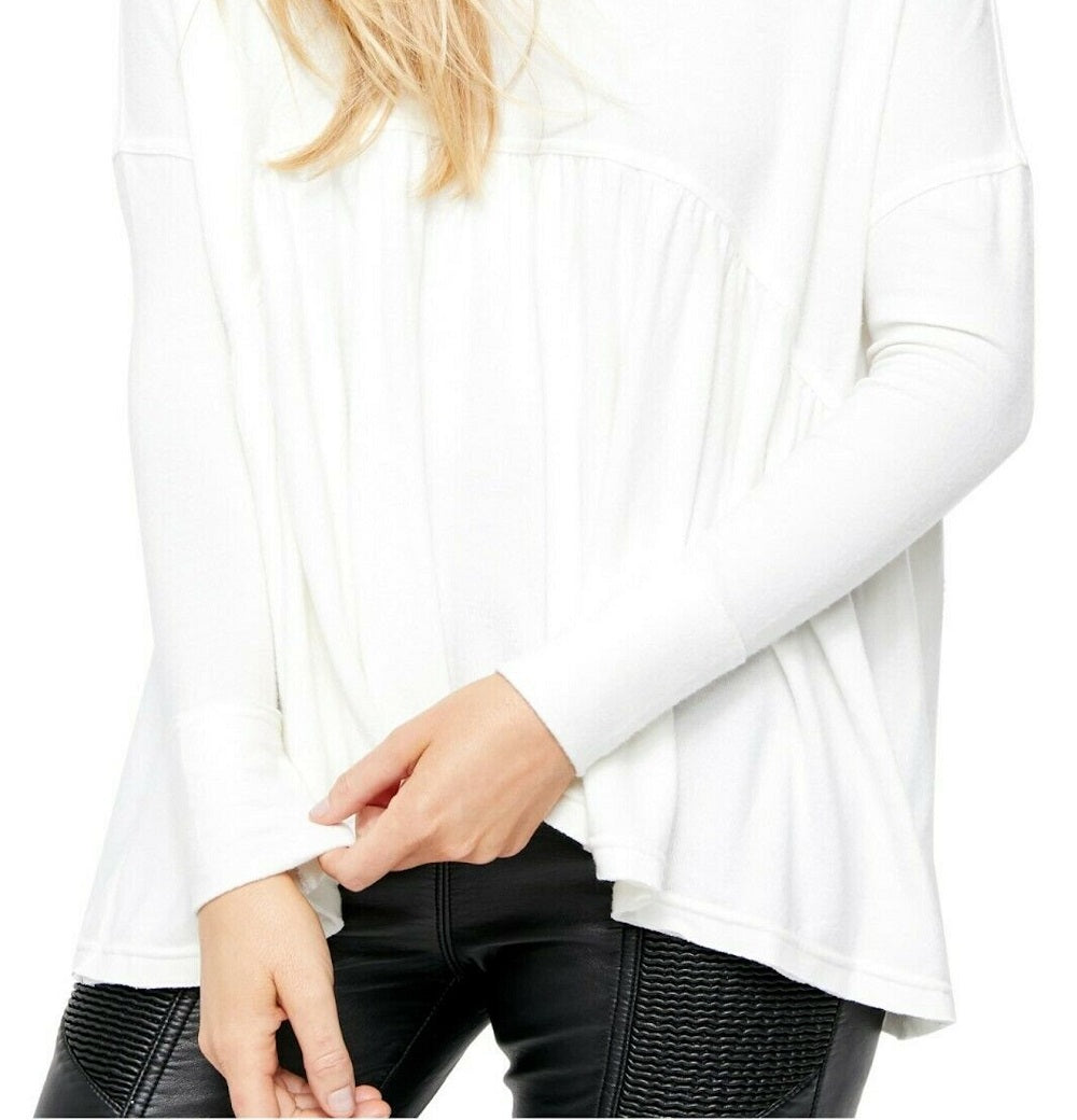 Free People Girl's Forever Your Drape Tee White Size X-Large