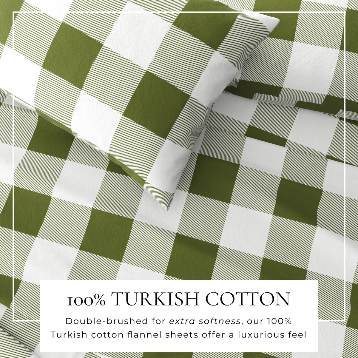 Turkish Cotton Flannel Sheet - Belle Collection